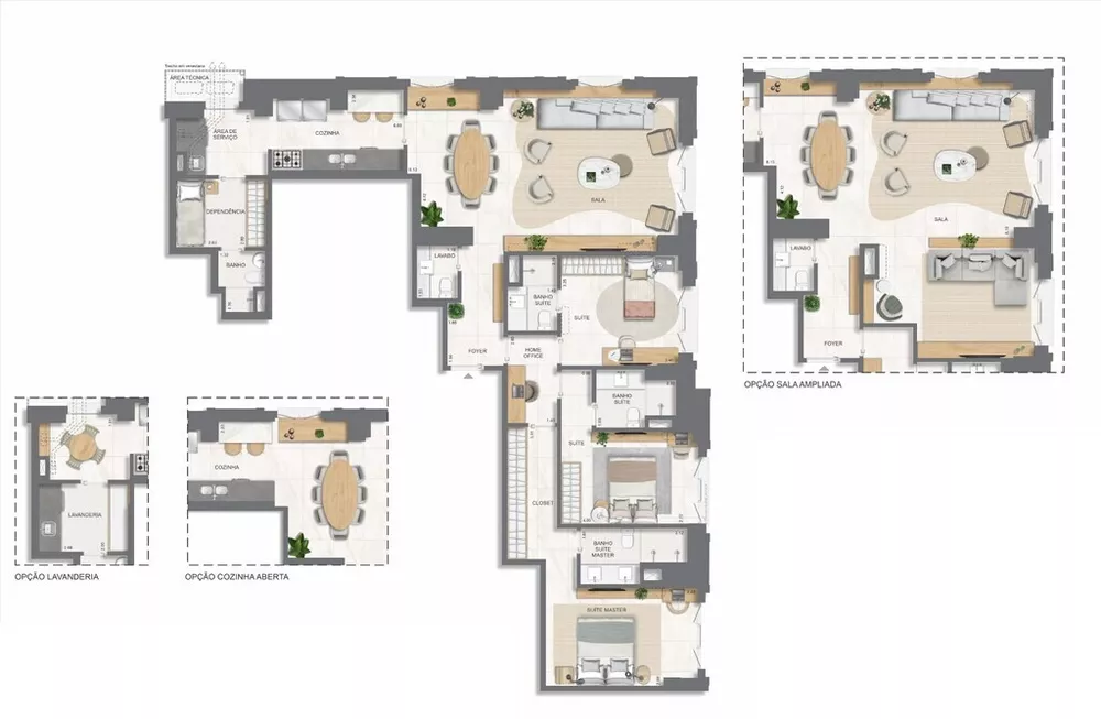 Apartamento, 4 quartos, 214 m² - Foto 46