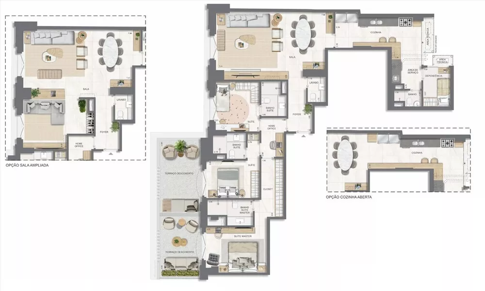 Apartamento, 4 quartos, 214 m² - Foto 59
