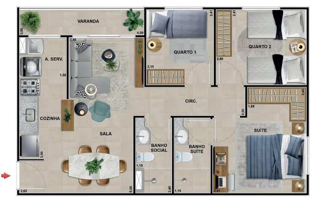 Cobertura, 2 quartos, 121 m² - Foto 93