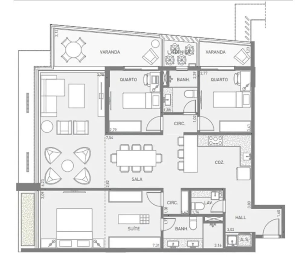 Cobertura, 3 quartos, 72 m² - Foto 6