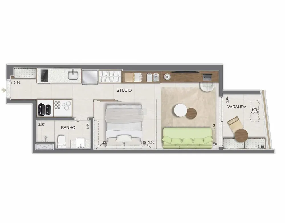 Cobertura, 2 quartos, 92 m² - Foto 29