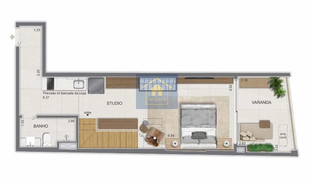 Cobertura, 2 quartos, 92 m² - Foto 8