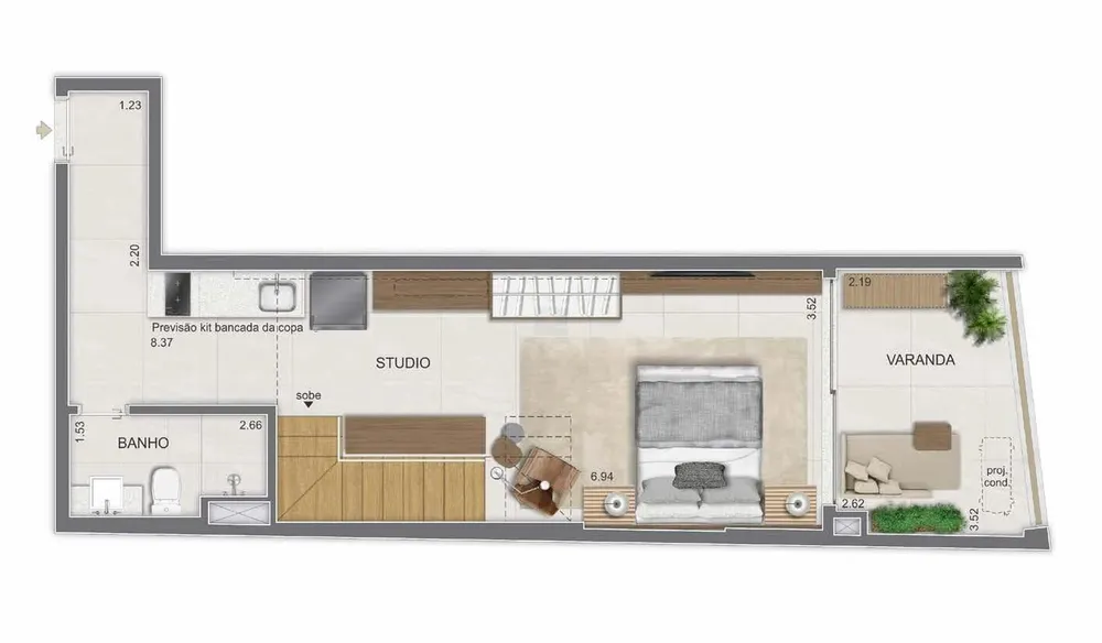 Cobertura, 2 quartos, 92 m² - Foto 27