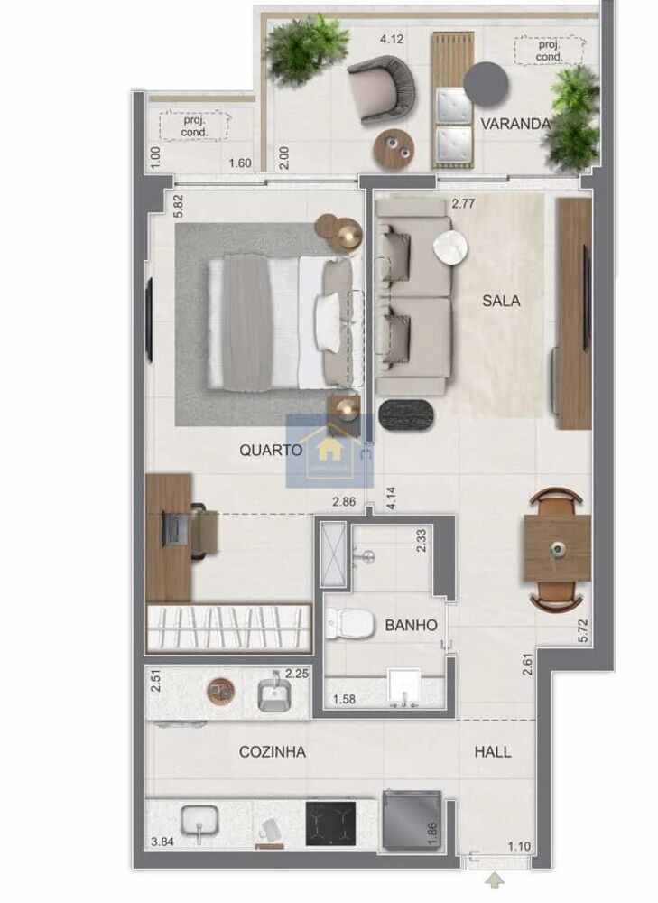 Cobertura, 2 quartos, 92 m² - Foto 10