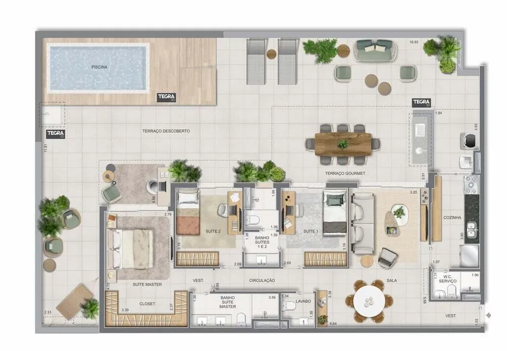 Cobertura, 4 quartos, 301 m² - Foto 155