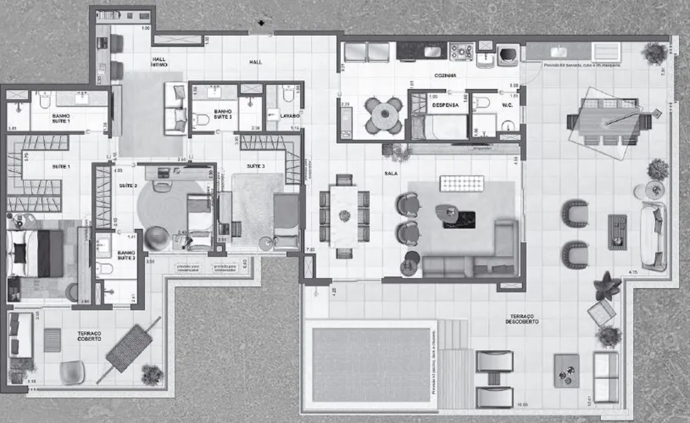 Apartamento, 2 quartos, 97 m² - Foto 116