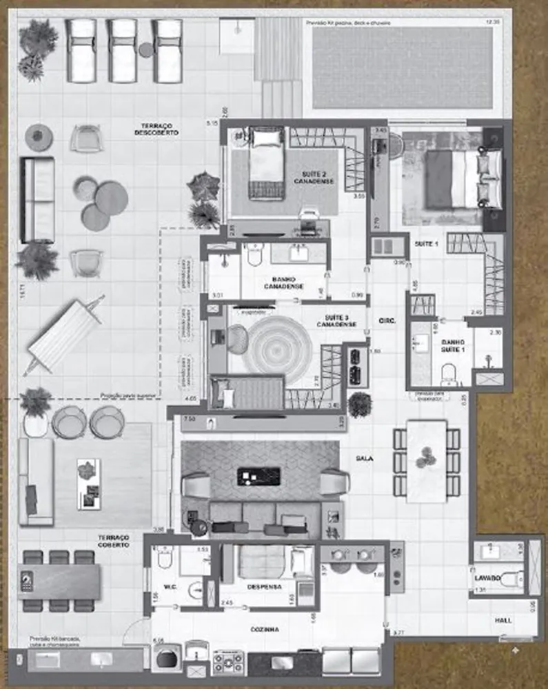 Apartamento, 2 quartos, 97 m² - Foto 96