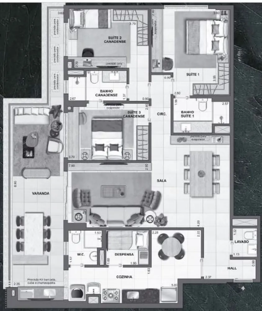 Apartamento, 2 quartos, 97 m² - Foto 41
