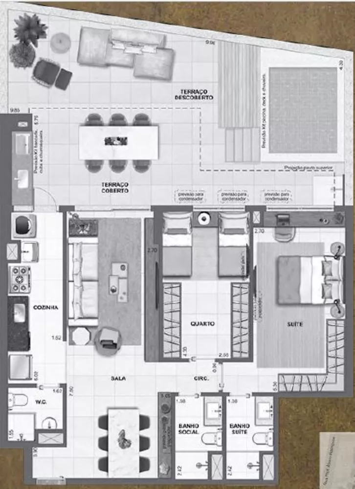 Apartamento, 2 quartos, 97 m² - Foto 14