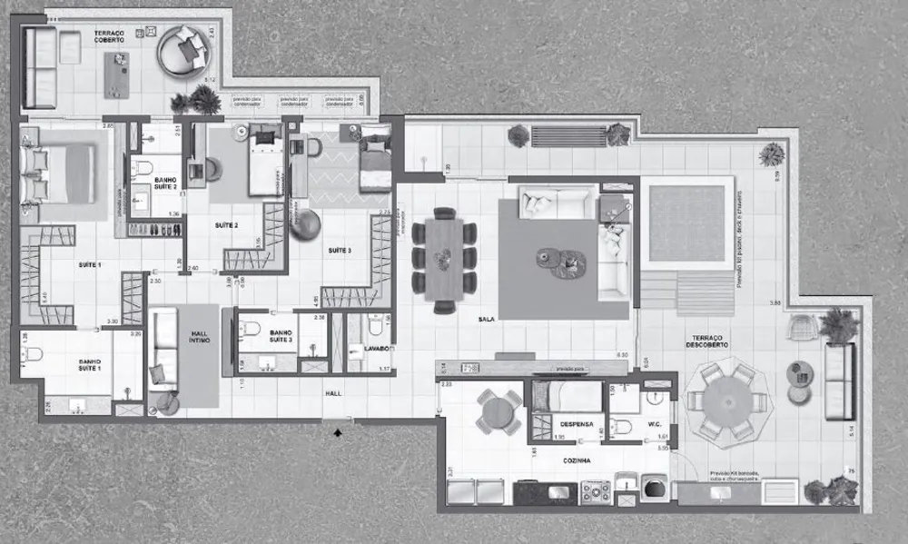 Apartamento, 2 quartos, 97 m² - Foto 98