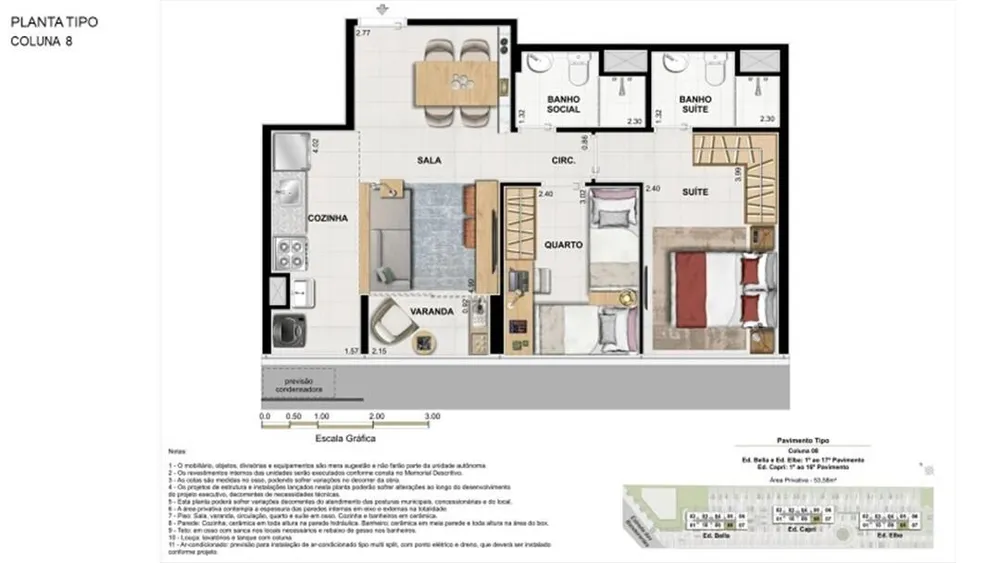 Apartamento, 2 quartos, 53 m² - Foto 70