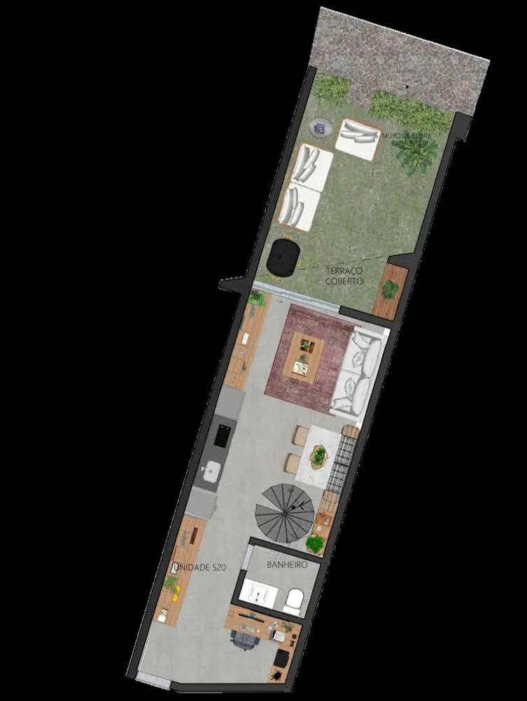 Apartamento, 1 quarto, 58 m² - Foto 42