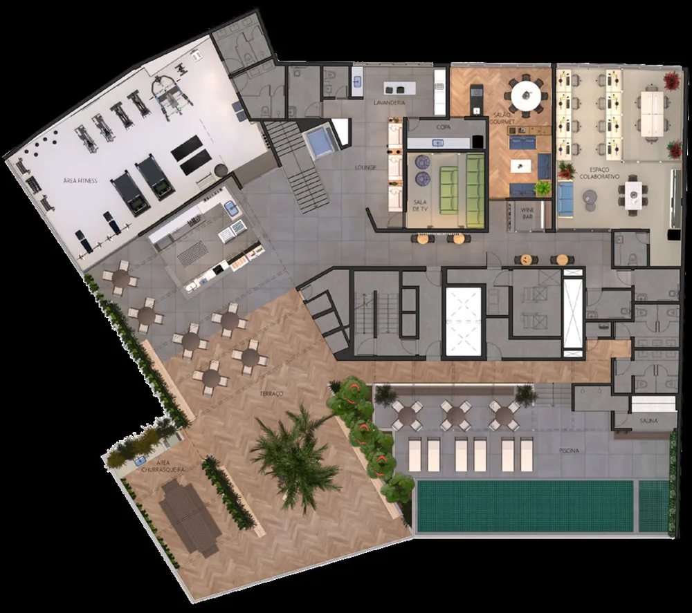 Apartamento, 1 quarto, 58 m² - Foto 18