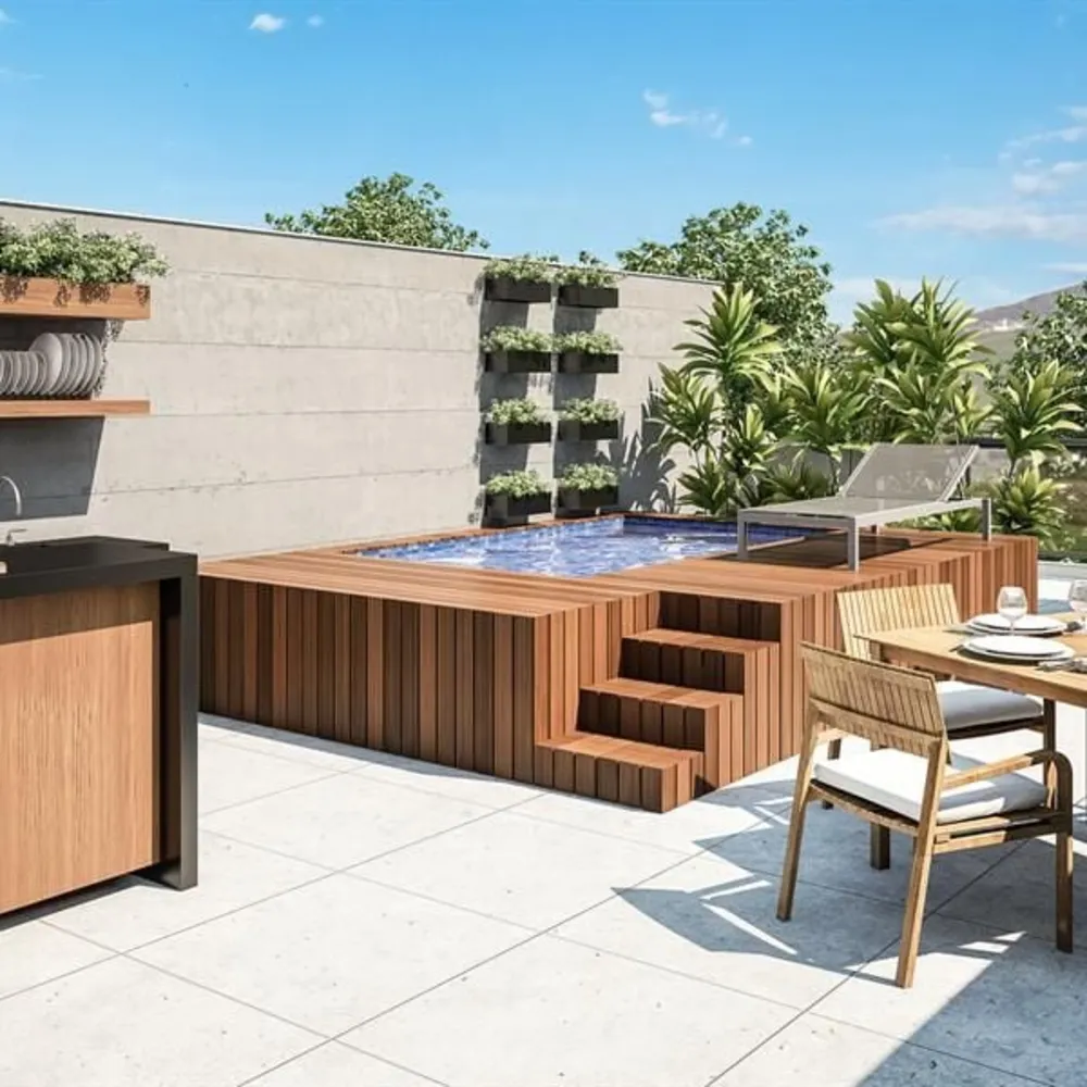 Cobertura, 4 quartos, 166 m² - Foto 4