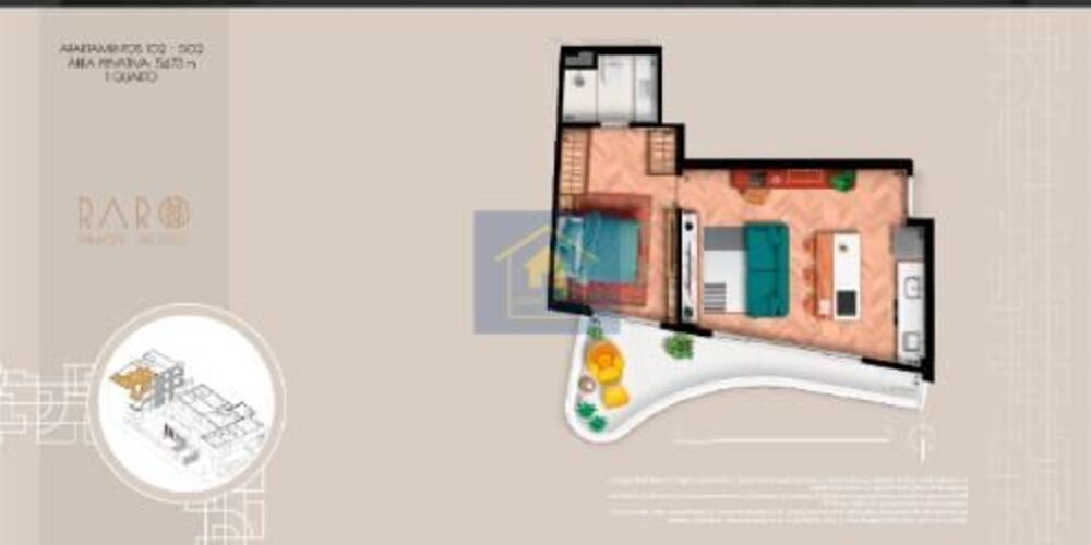Apartamento, 3 quartos, 51 m² - Foto 13