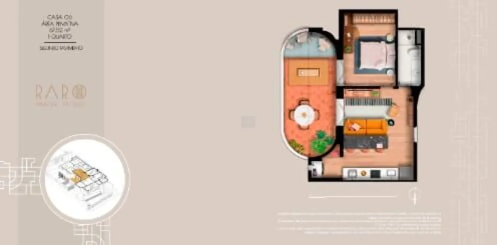 Apartamento, 3 quartos, 51 m² - Foto 57
