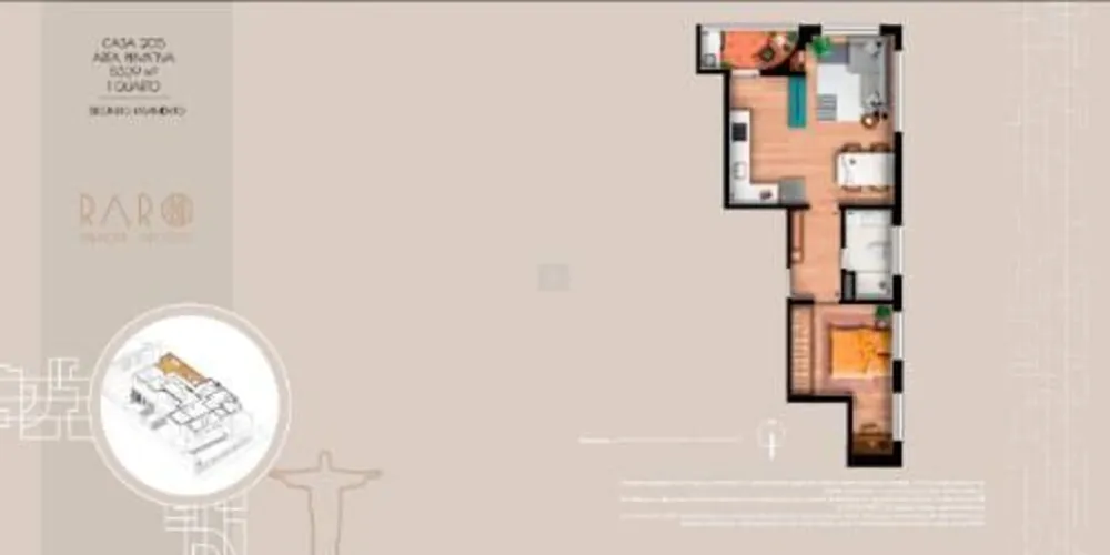 Apartamento, 3 quartos, 51 m² - Foto 63