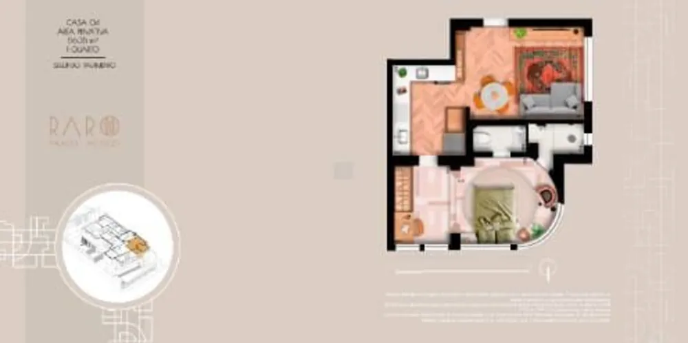 Apartamento, 3 quartos, 51 m² - Foto 62
