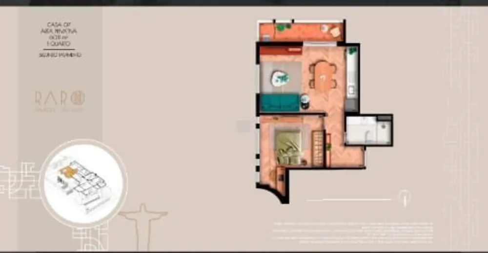 Apartamento, 3 quartos, 51 m² - Foto 64