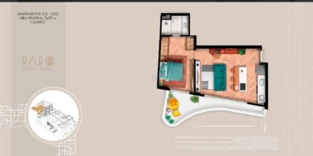 Apartamento, 3 quartos, 51 m² - Foto 60