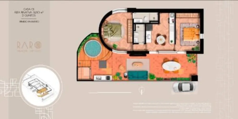 Apartamento, 3 quartos, 51 m² - Foto 56