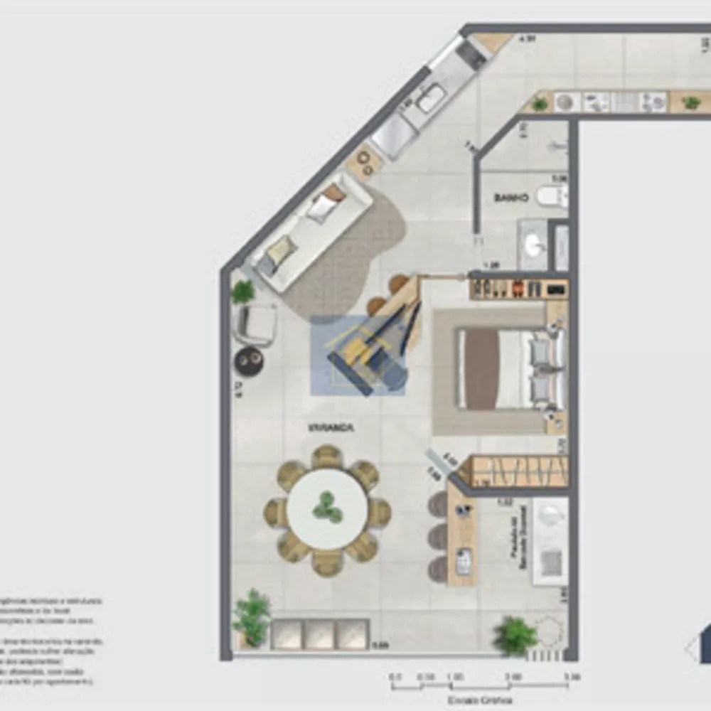 Apartamento, 1 quarto, 39 m² - Foto 23
