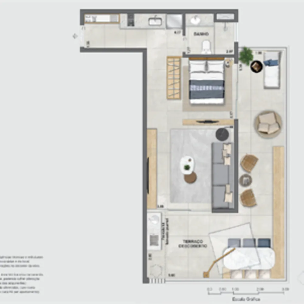 Apartamento, 1 quarto, 39 m² - Foto 80
