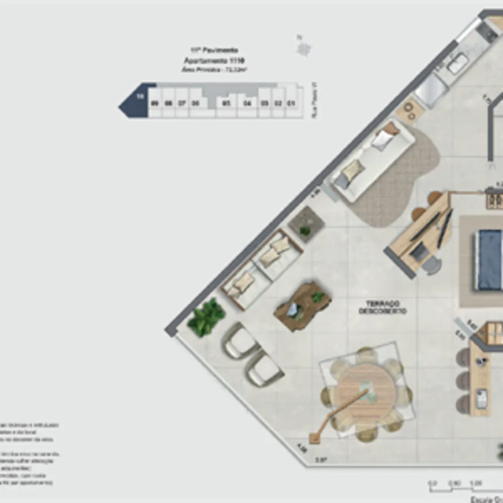 Apartamento, 1 quarto, 39 m² - Foto 84