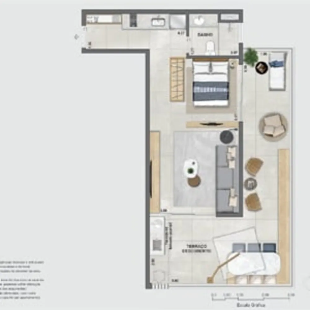 Apartamento, 1 quarto, 39 m² - Foto 118
