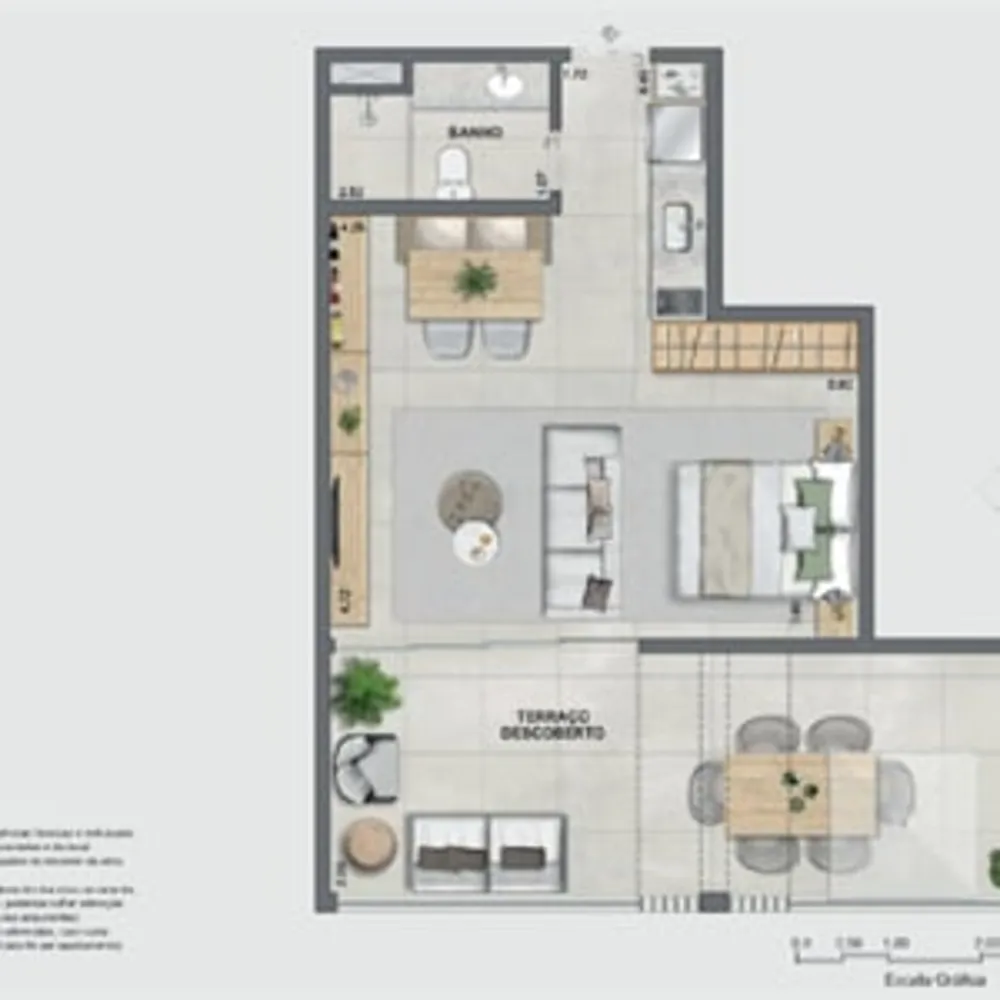 Apartamento, 1 quarto, 39 m² - Foto 123