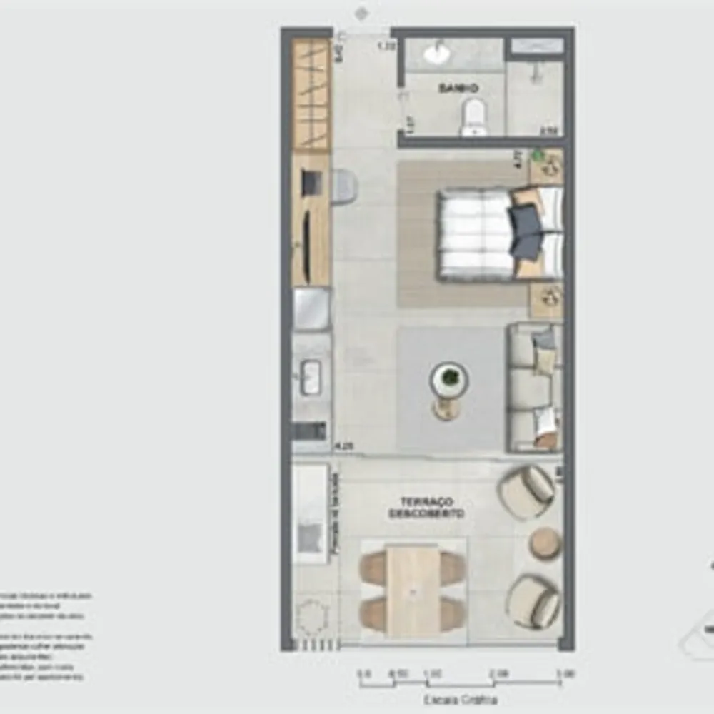 Apartamento, 1 quarto, 39 m² - Foto 120