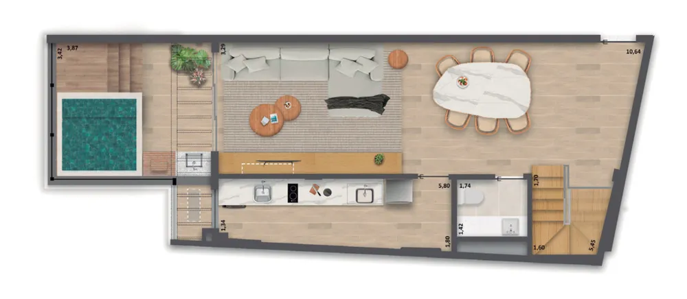 Apartamento, 1 quarto, 43 m² - Foto 33