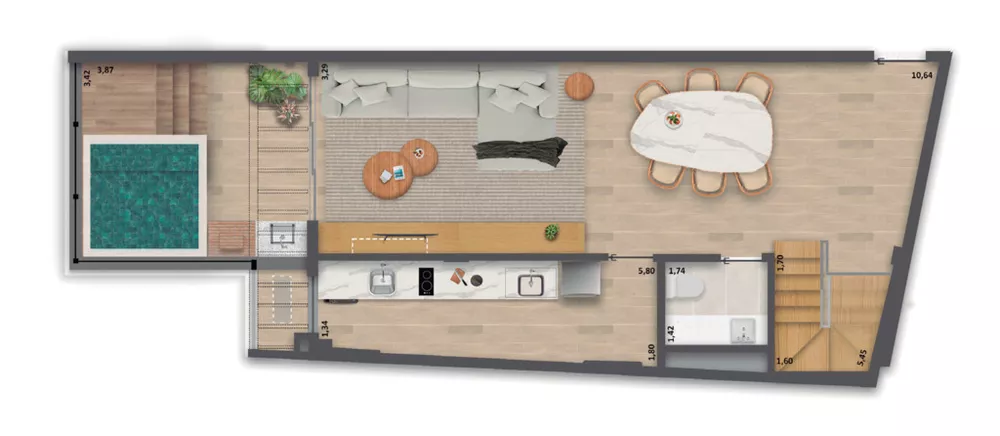 Apartamento, 1 quarto, 43 m² - Foto 30