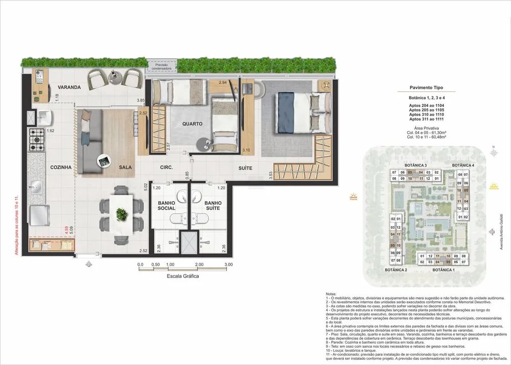 Apartamento, 2 quartos, 61 m² - Foto 49