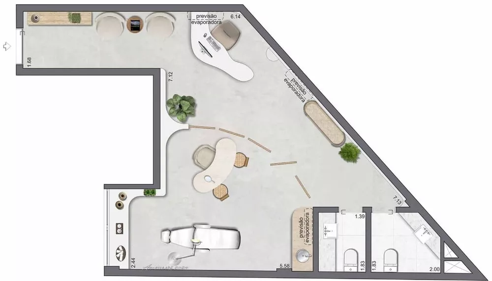 Sala-Conjunto, 48 m² - Foto 19