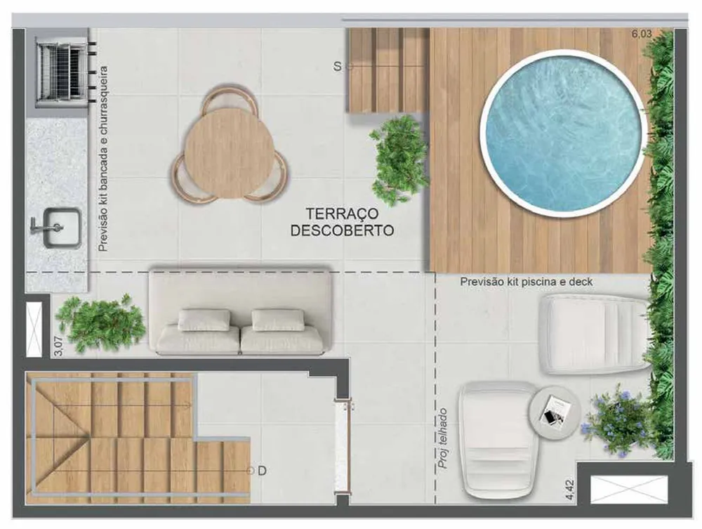 Cobertura, 4 quartos, 101 m² - Foto 43