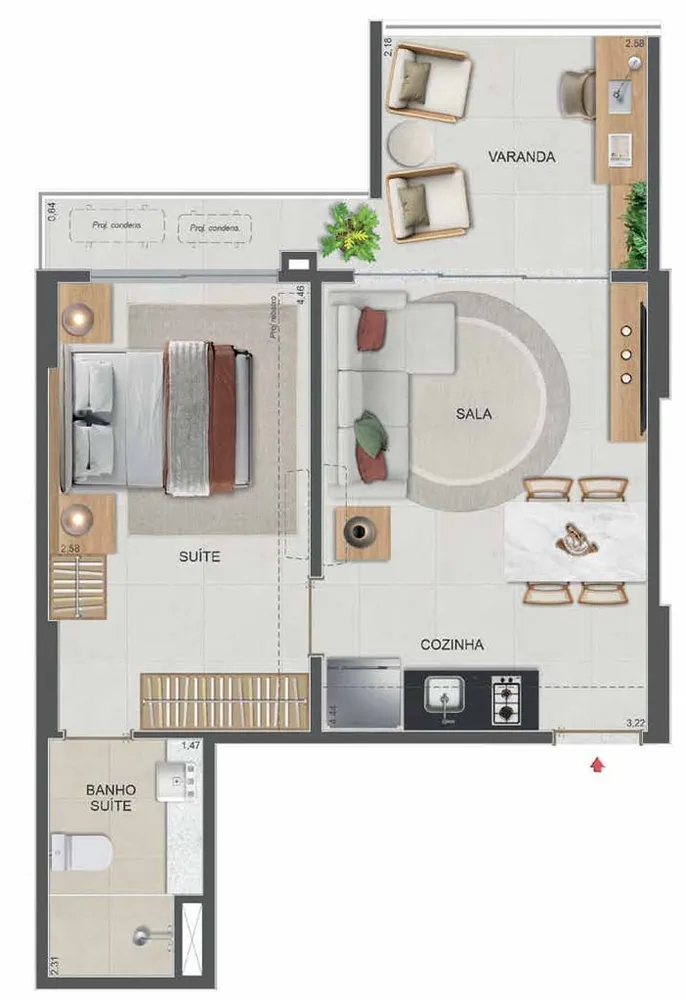 Cobertura, 4 quartos, 101 m² - Foto 39