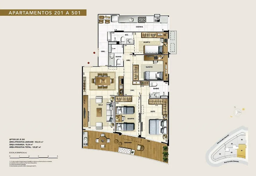 Apartamento, 3 quartos, 165 m² - Foto 22