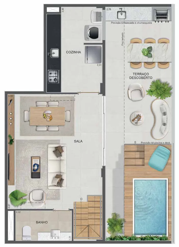Apartamento, 3 quartos, 101 m² - Foto 71