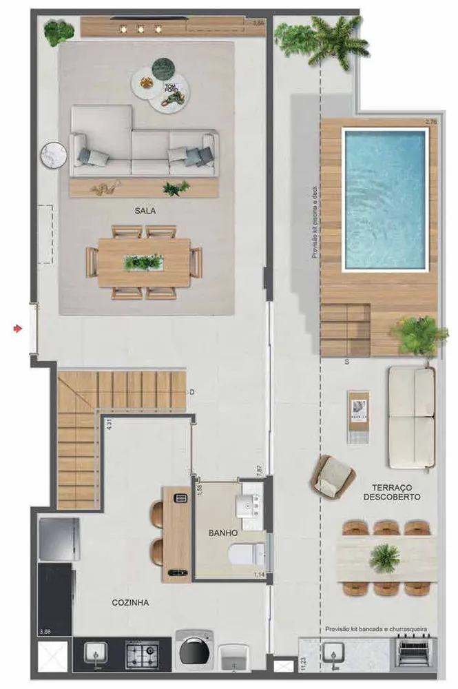 Apartamento, 3 quartos, 101 m² - Foto 84