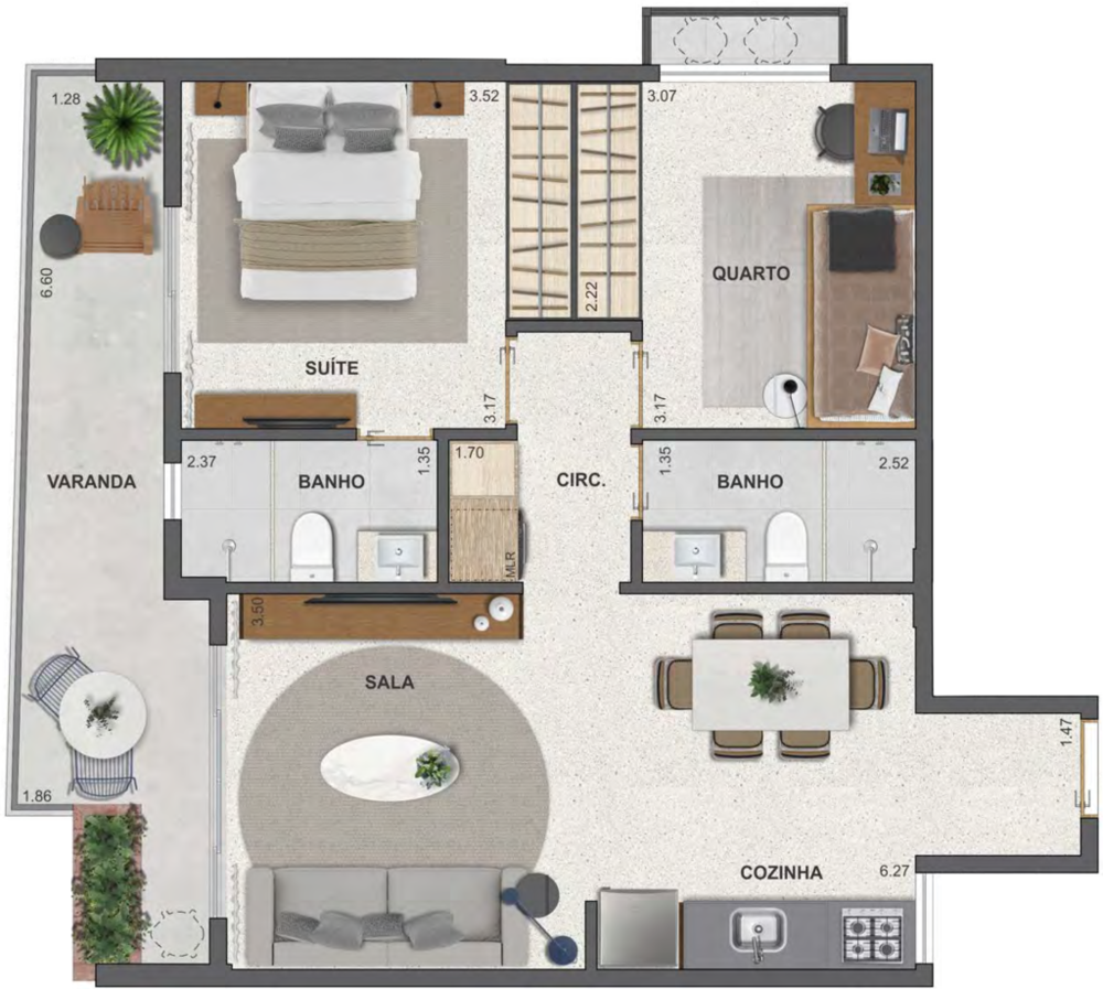 Apartamento à venda com 1 quarto, 30m² - Foto 15
