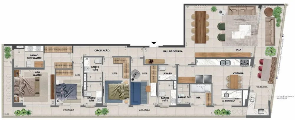 Apartamento, 4 quartos, 253 m² - Foto 19
