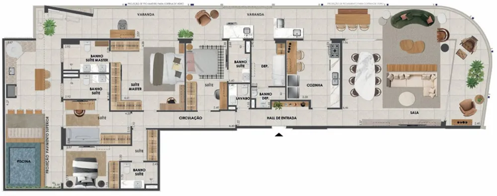 Apartamento, 4 quartos, 253 m² - Foto 16