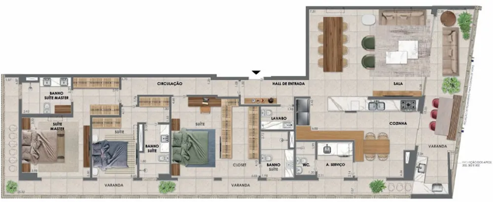Apartamento, 4 quartos, 253 m² - Foto 20