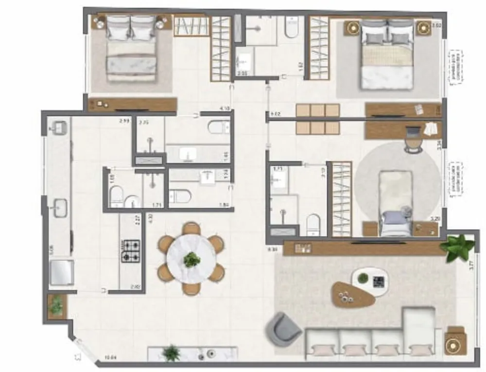 Apartamento, 2 quartos, 62 m² - Foto 41