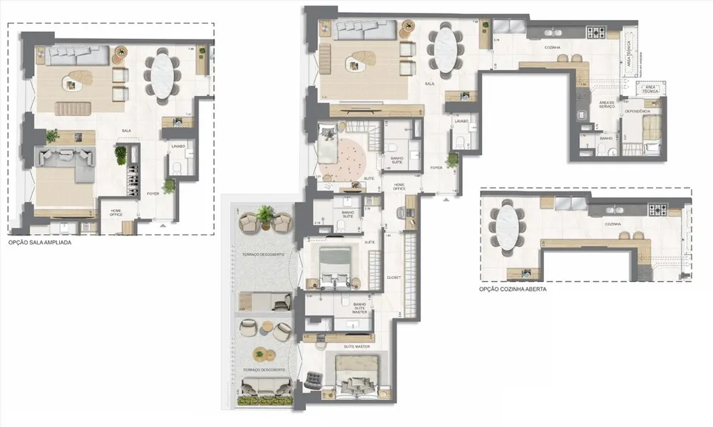 Apartamento, 3 quartos, 177 m² - Foto 144