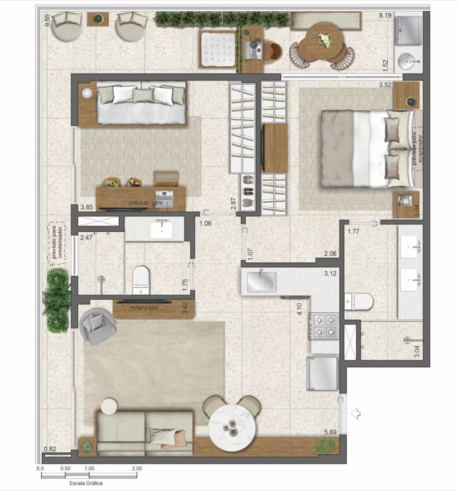 Apartamento, 3 quartos, 98 m² - Foto 31