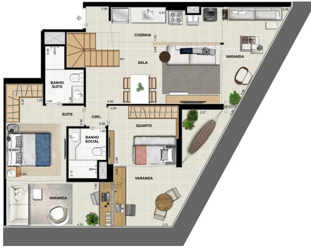 Apartamento, 2 quartos, 82 m² - Foto 37
