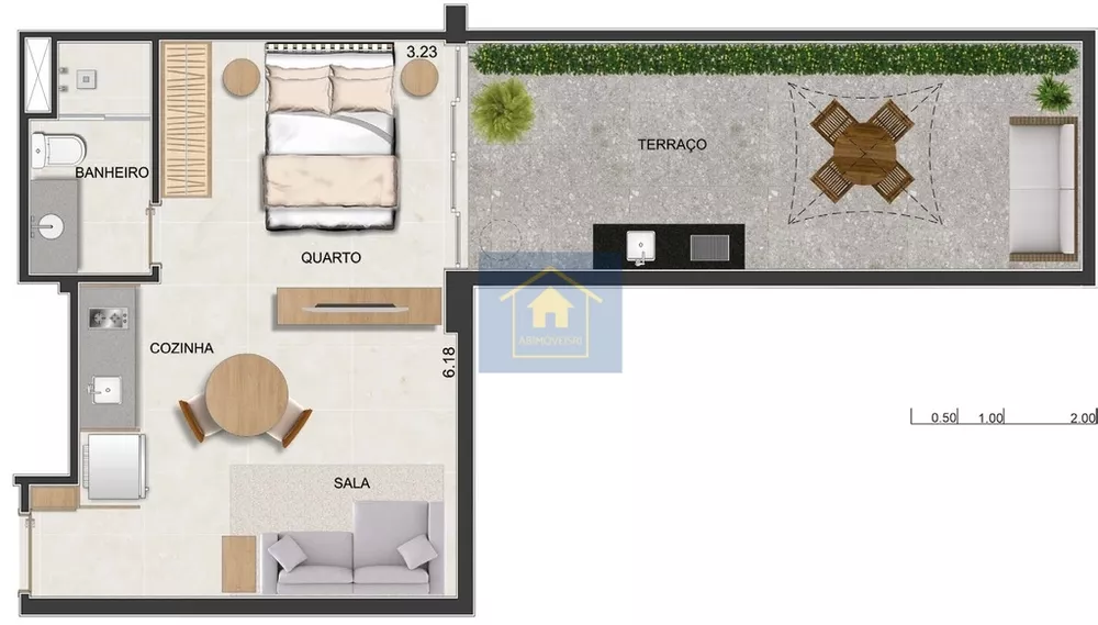 Apartamento, 1 quarto, 31 m² - Foto 15