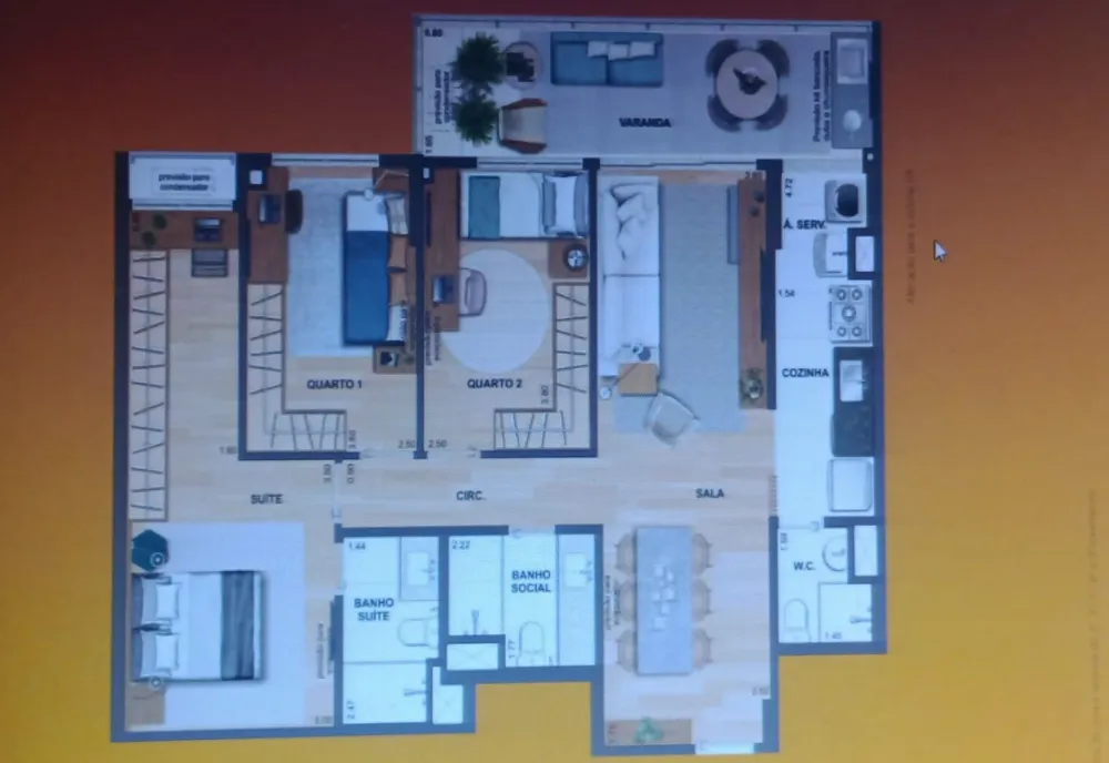 Apartamento, 3 quartos, 89 m² - Foto 40